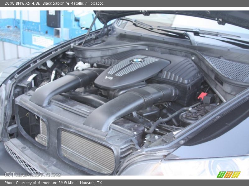 Black Sapphire Metallic / Tobacco 2008 BMW X5 4.8i