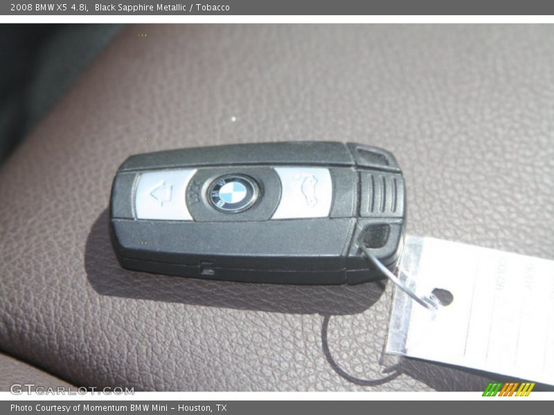 Black Sapphire Metallic / Tobacco 2008 BMW X5 4.8i