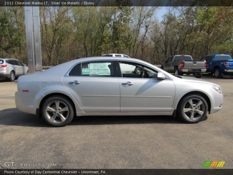 Silver Ice Metallic / Ebony 2012 Chevrolet Malibu LT