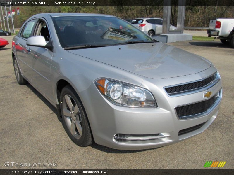 Silver Ice Metallic / Ebony 2012 Chevrolet Malibu LT