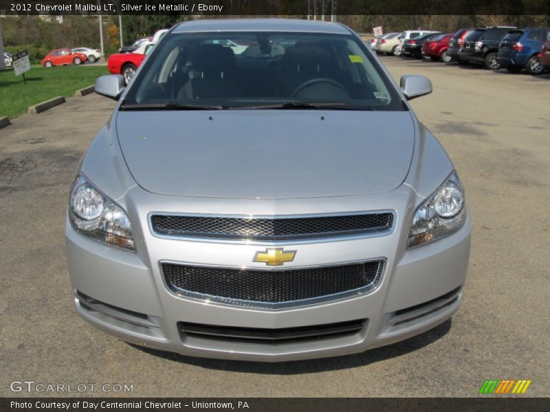 Silver Ice Metallic / Ebony 2012 Chevrolet Malibu LT