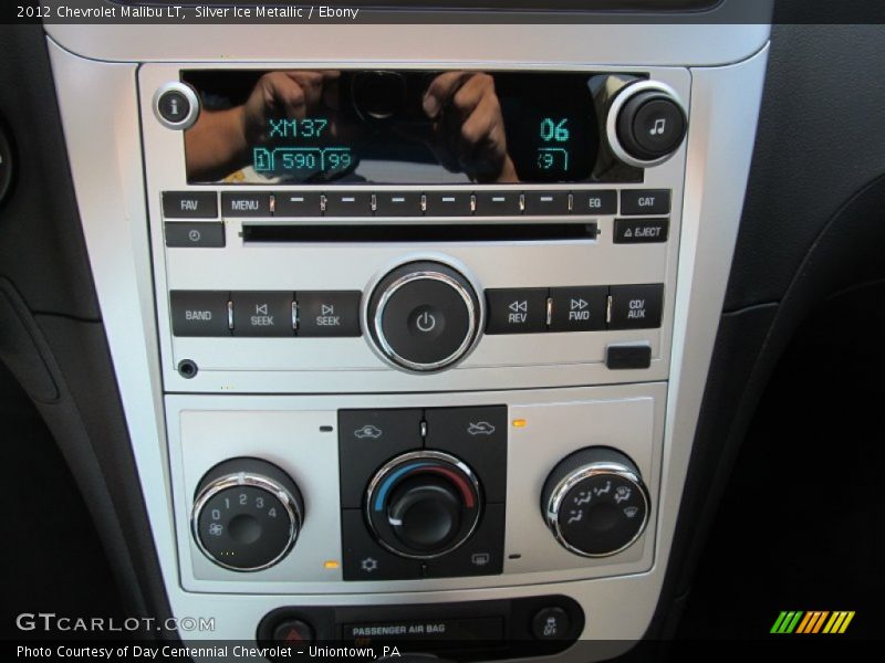 Silver Ice Metallic / Ebony 2012 Chevrolet Malibu LT