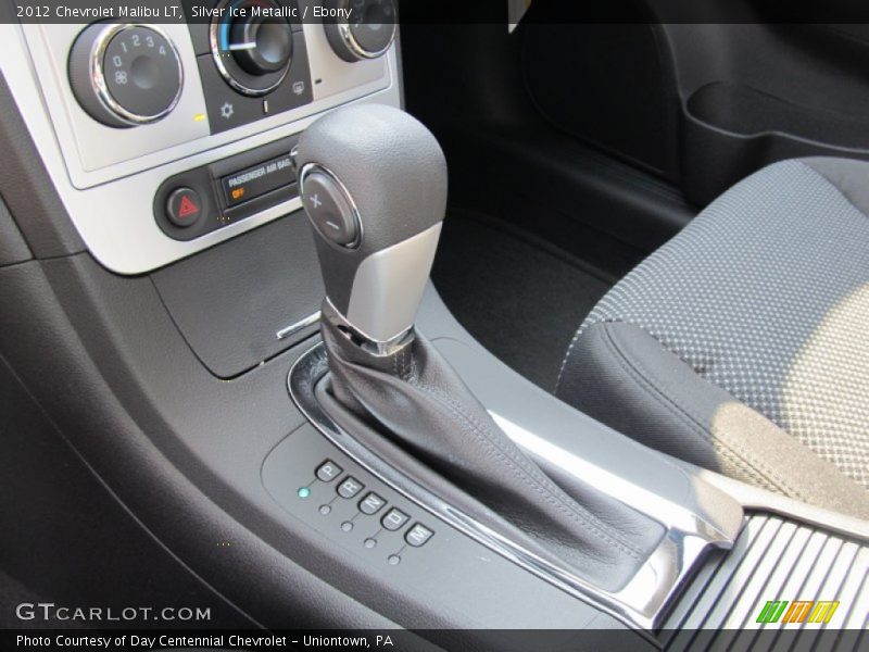 Silver Ice Metallic / Ebony 2012 Chevrolet Malibu LT