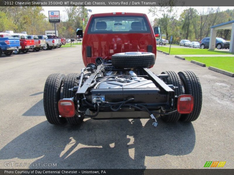  2012 Silverado 3500HD WT Regular Cab Chassis Victory Red