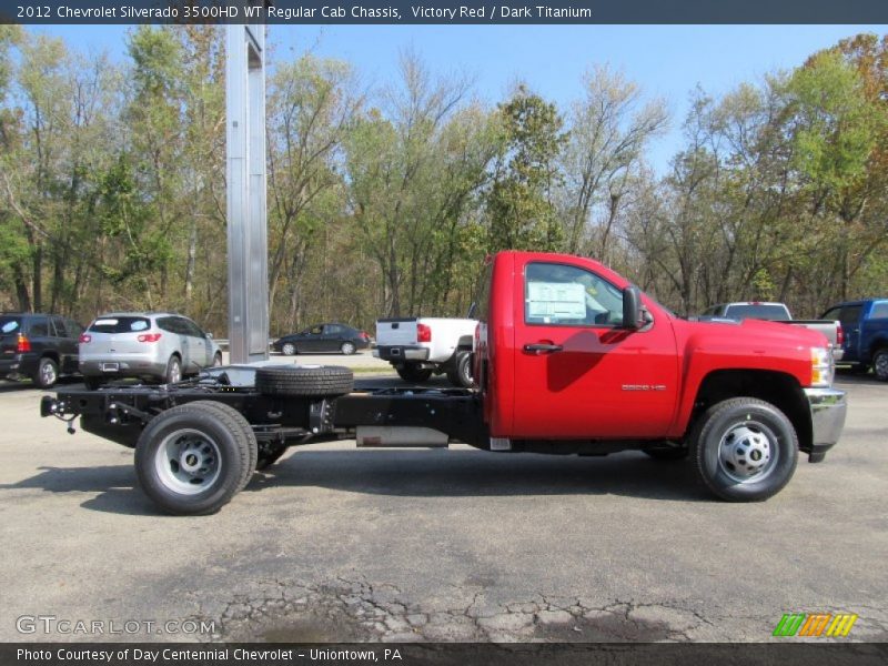  2012 Silverado 3500HD WT Regular Cab Chassis Victory Red