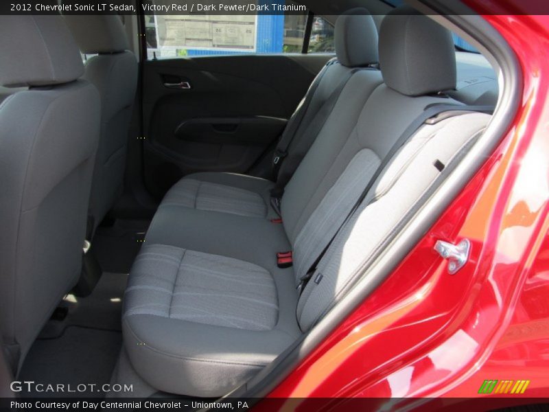 Victory Red / Dark Pewter/Dark Titanium 2012 Chevrolet Sonic LT Sedan