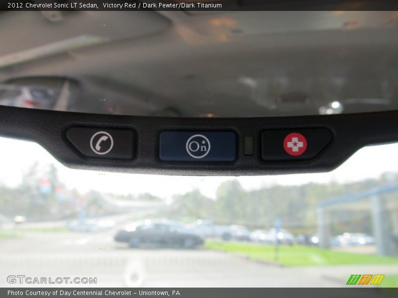 Victory Red / Dark Pewter/Dark Titanium 2012 Chevrolet Sonic LT Sedan