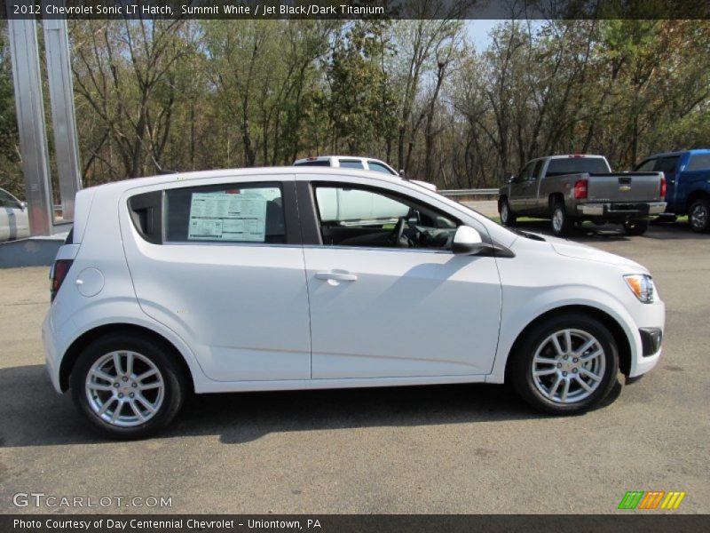  2012 Sonic LT Hatch Summit White