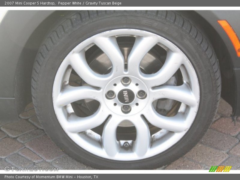 Pepper White / Gravity Tuscan Beige 2007 Mini Cooper S Hardtop