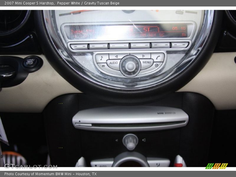 Pepper White / Gravity Tuscan Beige 2007 Mini Cooper S Hardtop