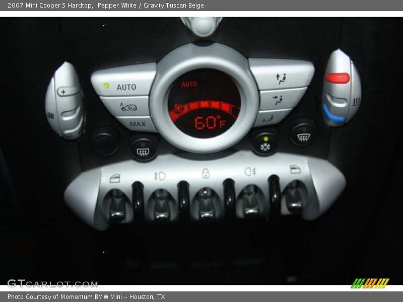Pepper White / Gravity Tuscan Beige 2007 Mini Cooper S Hardtop