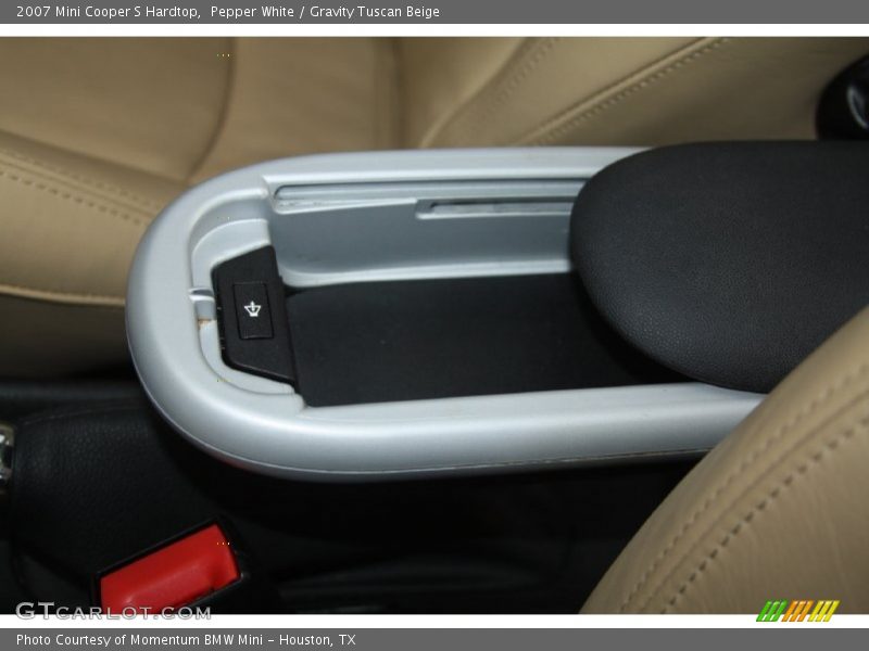 Pepper White / Gravity Tuscan Beige 2007 Mini Cooper S Hardtop