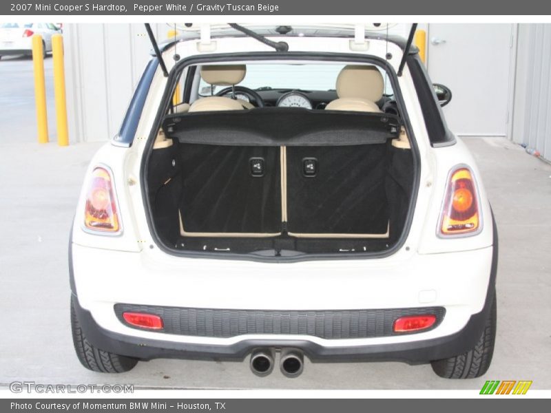 Pepper White / Gravity Tuscan Beige 2007 Mini Cooper S Hardtop