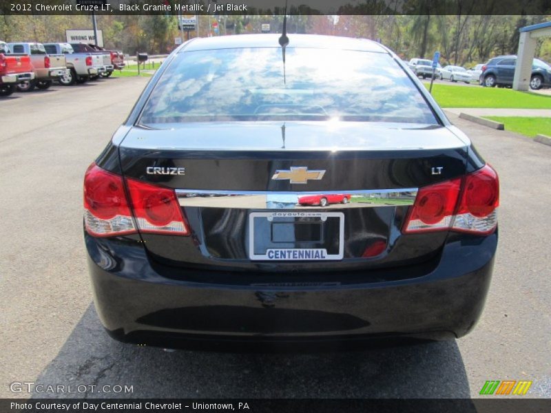 Black Granite Metallic / Jet Black 2012 Chevrolet Cruze LT