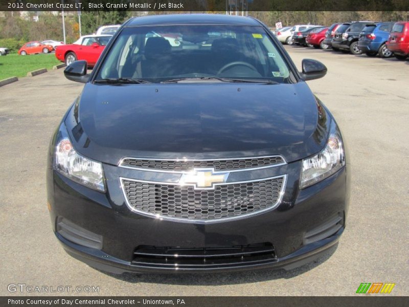 Black Granite Metallic / Jet Black 2012 Chevrolet Cruze LT