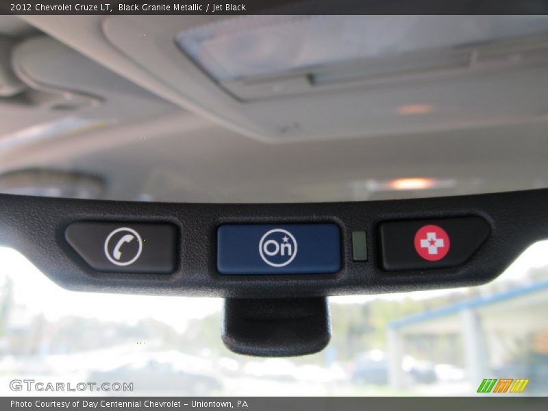Black Granite Metallic / Jet Black 2012 Chevrolet Cruze LT