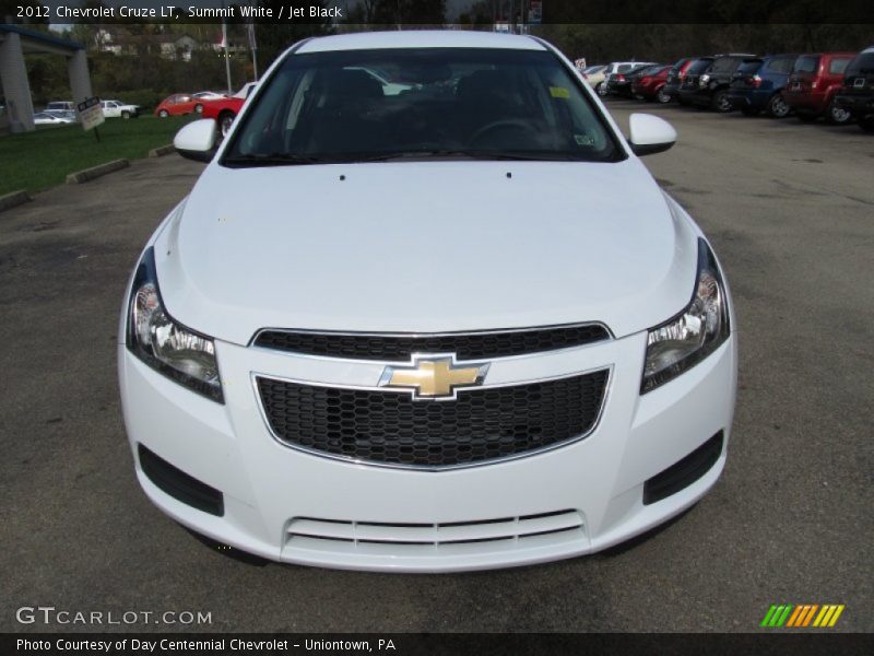 Summit White / Jet Black 2012 Chevrolet Cruze LT