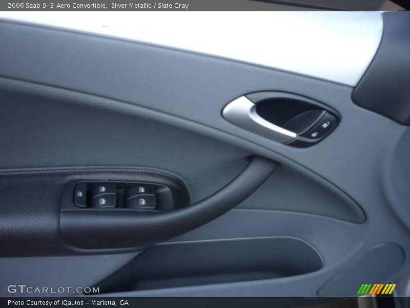 Silver Metallic / Slate Gray 2006 Saab 9-3 Aero Convertible