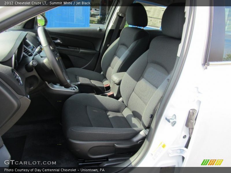 Summit White / Jet Black 2012 Chevrolet Cruze LT