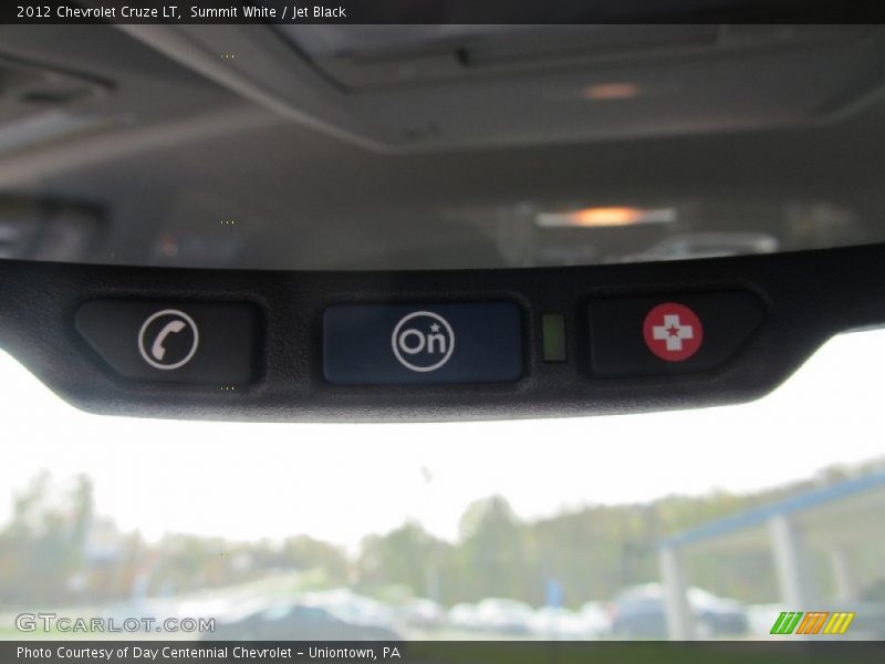 Summit White / Jet Black 2012 Chevrolet Cruze LT