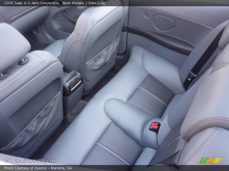 Silver Metallic / Slate Gray 2006 Saab 9-3 Aero Convertible