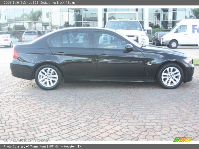 Jet Black / Beige 2006 BMW 3 Series 325i Sedan