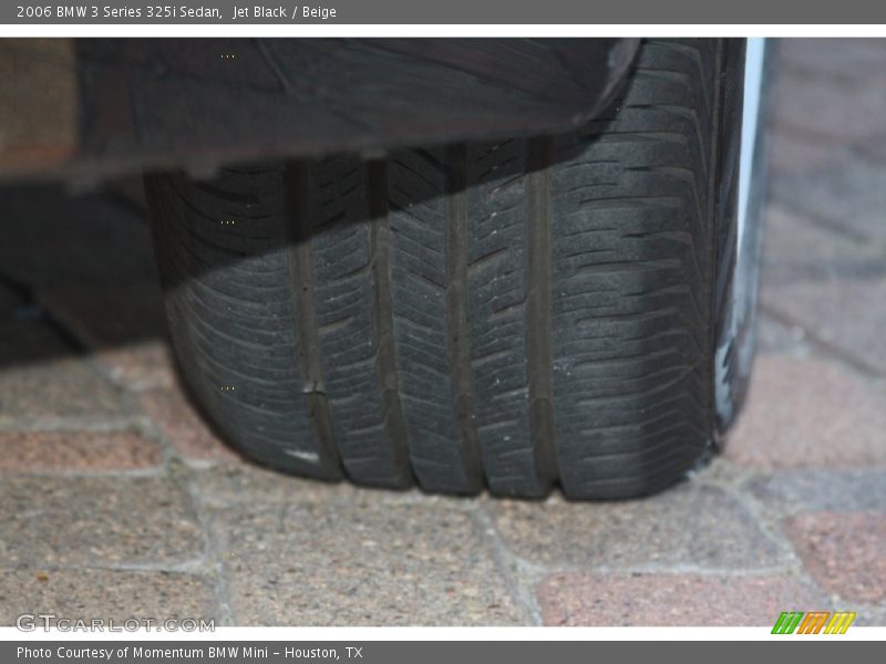 Jet Black / Beige 2006 BMW 3 Series 325i Sedan