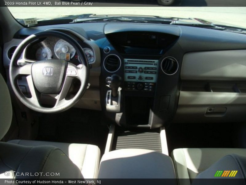 Bali Blue Pearl / Gray 2009 Honda Pilot LX 4WD