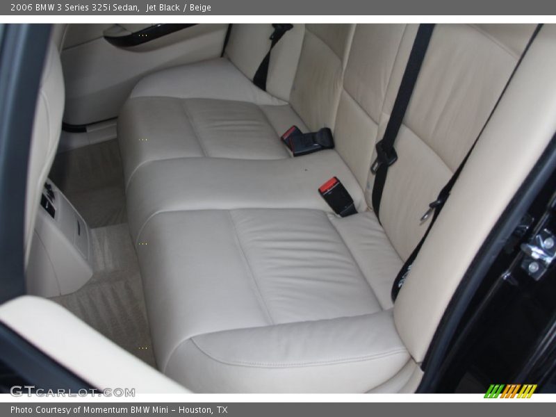 Jet Black / Beige 2006 BMW 3 Series 325i Sedan