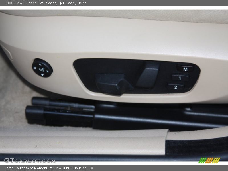 Jet Black / Beige 2006 BMW 3 Series 325i Sedan