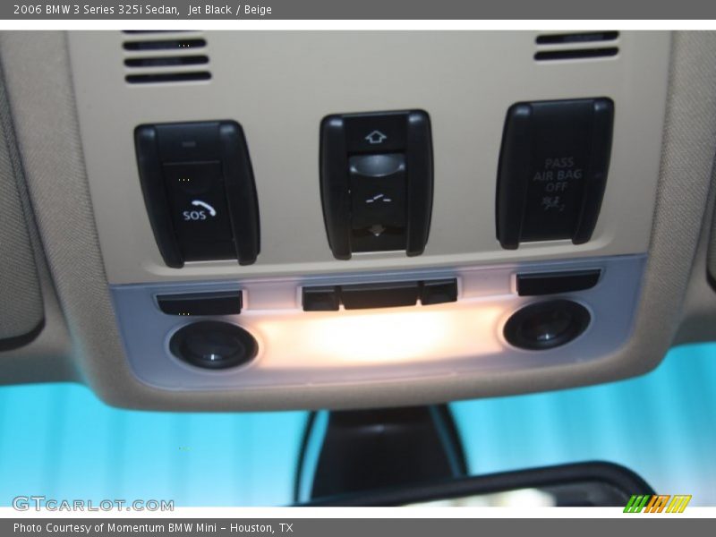 Jet Black / Beige 2006 BMW 3 Series 325i Sedan