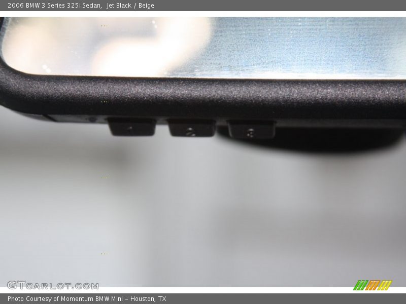 Jet Black / Beige 2006 BMW 3 Series 325i Sedan