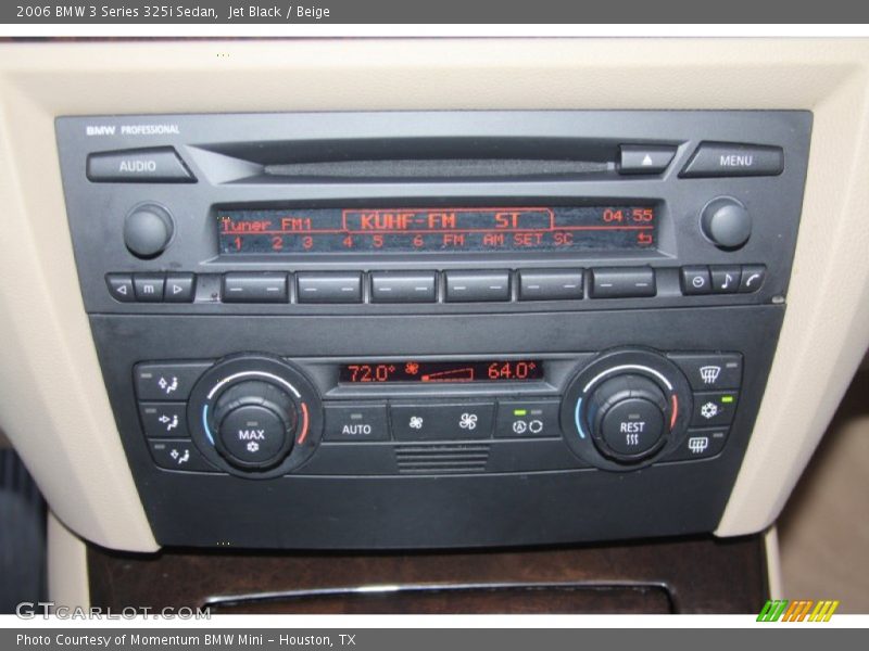 Jet Black / Beige 2006 BMW 3 Series 325i Sedan