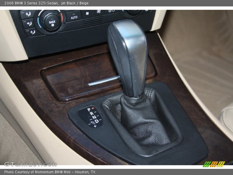 Jet Black / Beige 2006 BMW 3 Series 325i Sedan