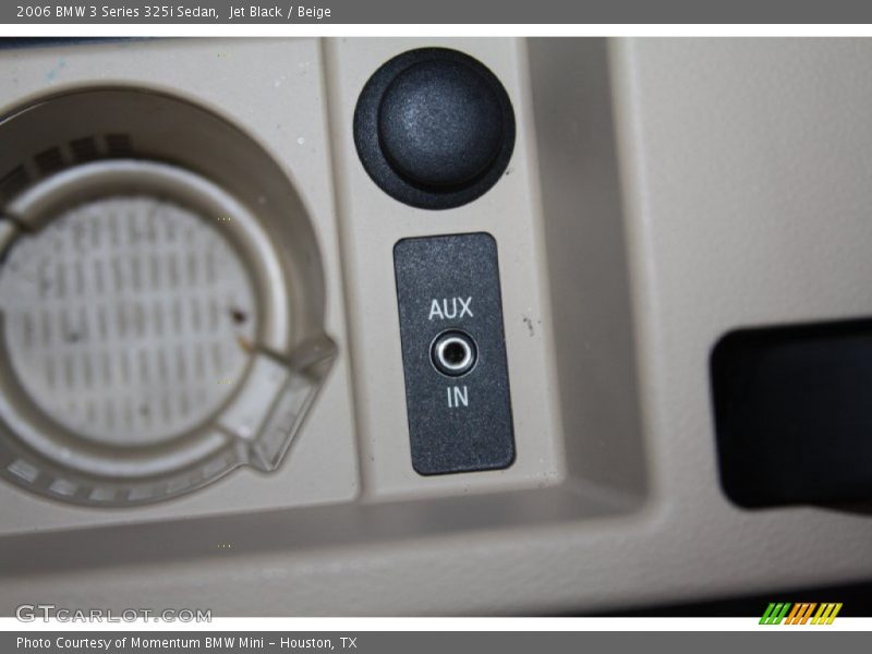 Jet Black / Beige 2006 BMW 3 Series 325i Sedan