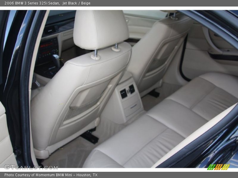 Jet Black / Beige 2006 BMW 3 Series 325i Sedan