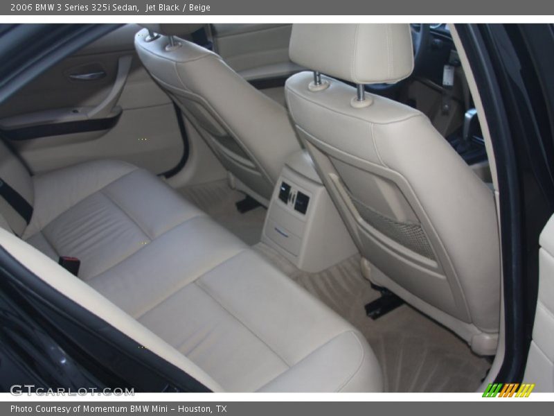 Jet Black / Beige 2006 BMW 3 Series 325i Sedan