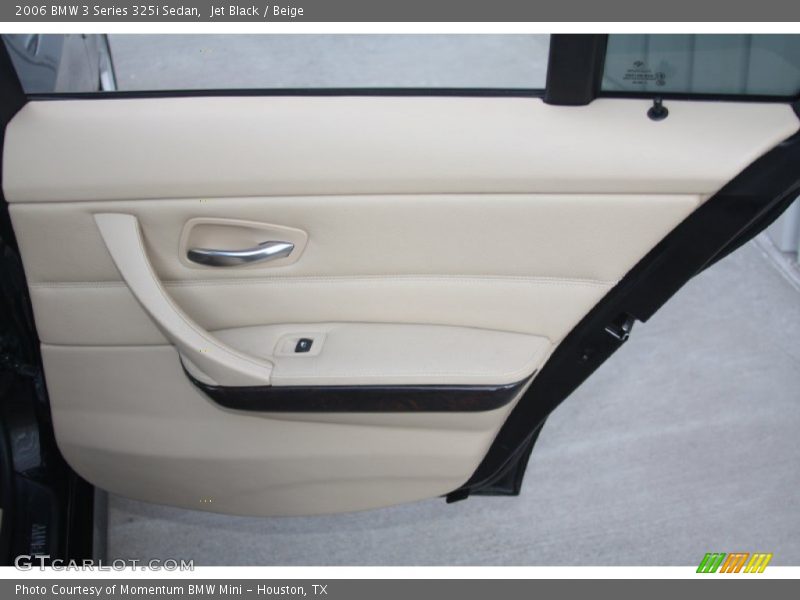 Jet Black / Beige 2006 BMW 3 Series 325i Sedan