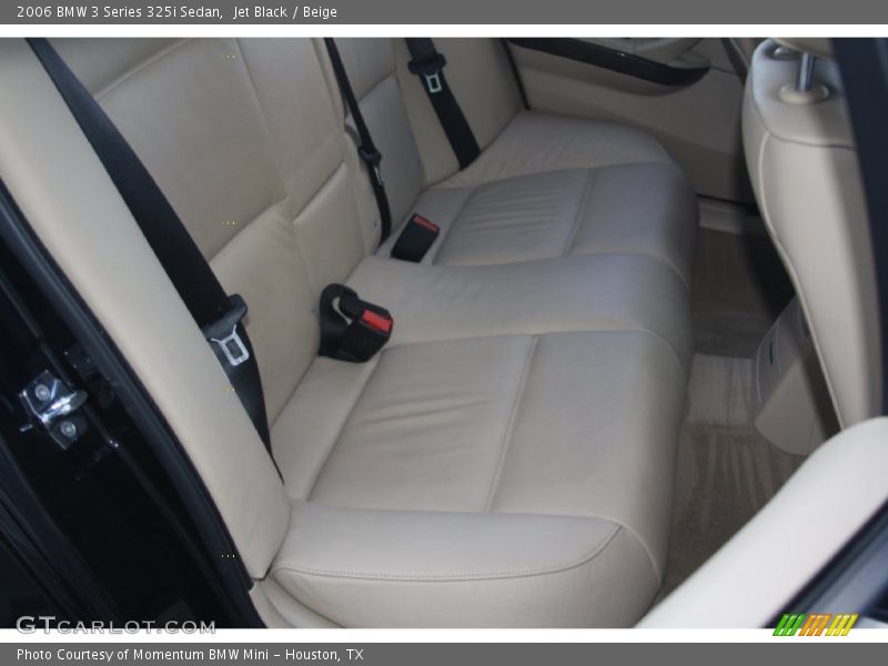 Jet Black / Beige 2006 BMW 3 Series 325i Sedan