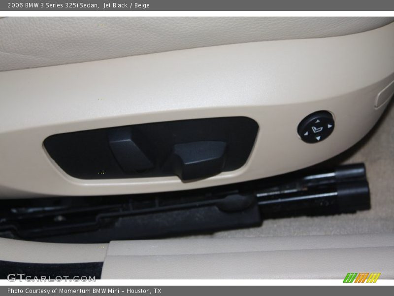 Jet Black / Beige 2006 BMW 3 Series 325i Sedan