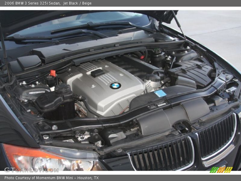 Jet Black / Beige 2006 BMW 3 Series 325i Sedan