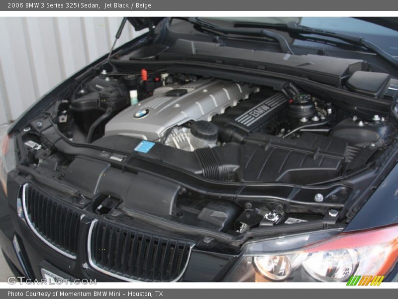 Jet Black / Beige 2006 BMW 3 Series 325i Sedan
