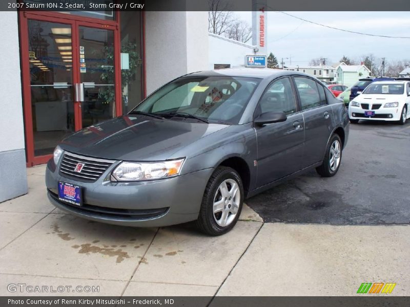 Storm Gray / Gray 2007 Saturn ION 2 Sedan