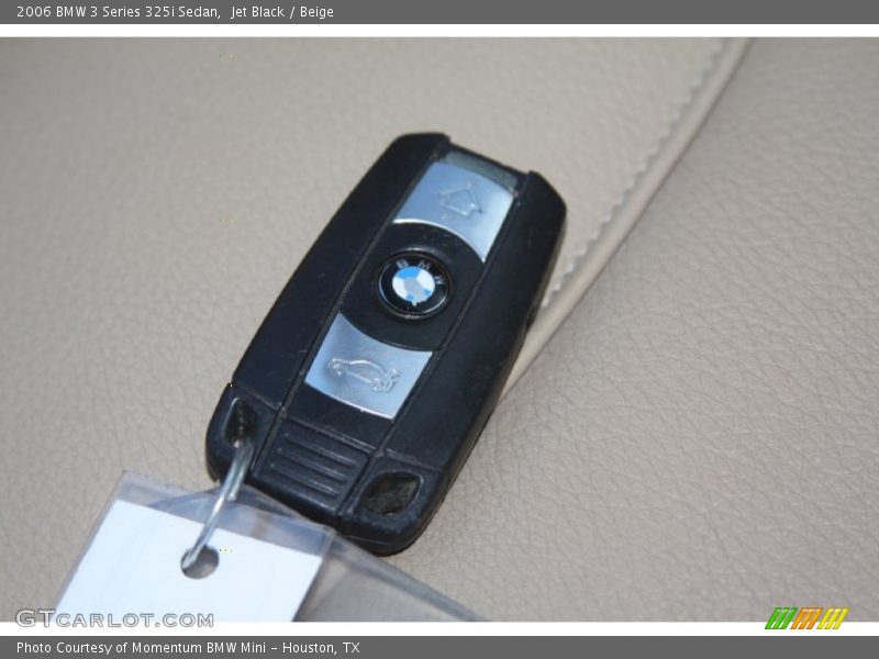 Jet Black / Beige 2006 BMW 3 Series 325i Sedan