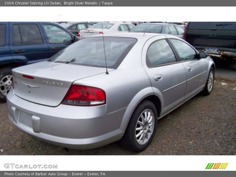 Bright Silver Metallic / Taupe 2004 Chrysler Sebring LXi Sedan