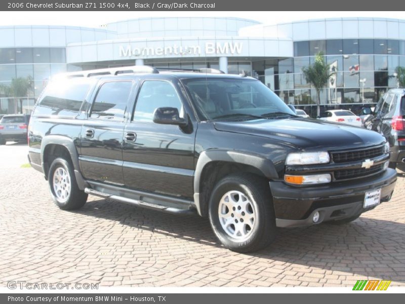Black / Gray/Dark Charcoal 2006 Chevrolet Suburban Z71 1500 4x4