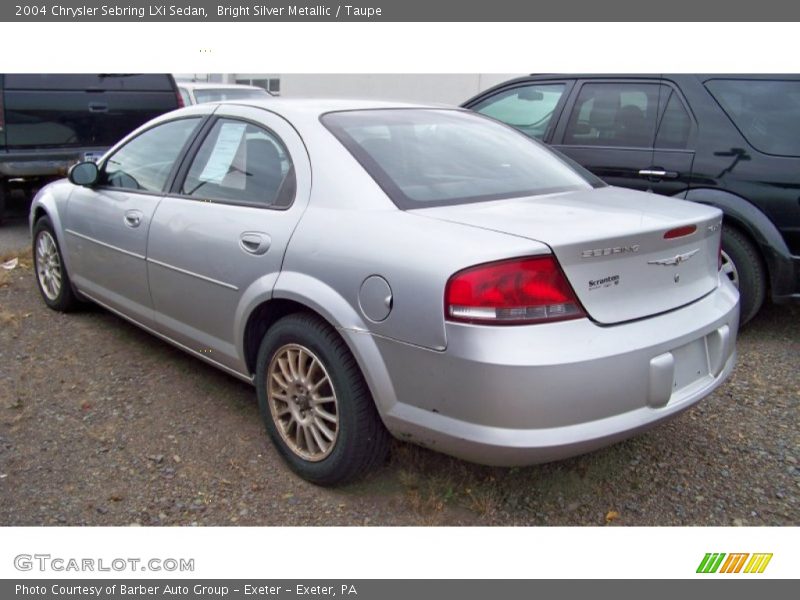 Bright Silver Metallic / Taupe 2004 Chrysler Sebring LXi Sedan