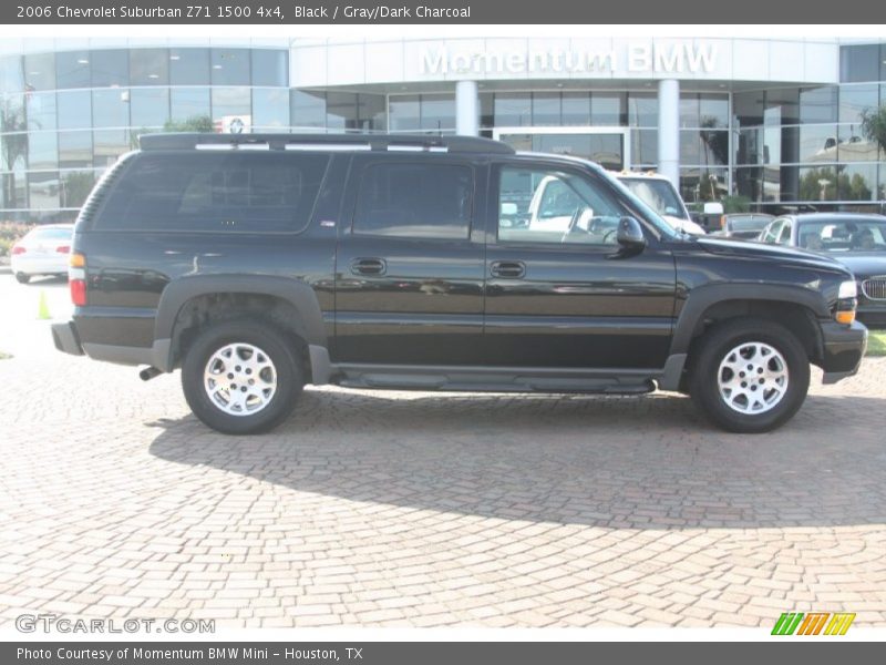 Black / Gray/Dark Charcoal 2006 Chevrolet Suburban Z71 1500 4x4