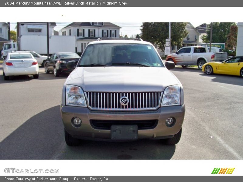 Silver Birch Metallic / Midnight Grey 2004 Mercury Mountaineer AWD