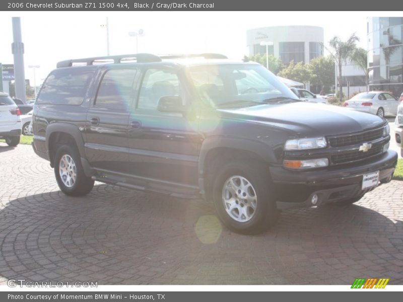 Black / Gray/Dark Charcoal 2006 Chevrolet Suburban Z71 1500 4x4